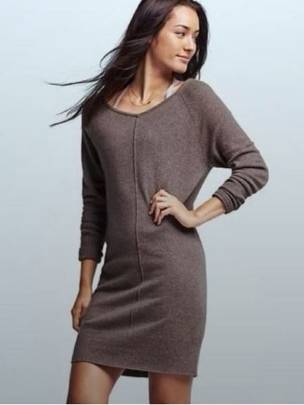 Athleta Adi Mudra Cashmere Blend Sweater Dress Size XS Super Soft